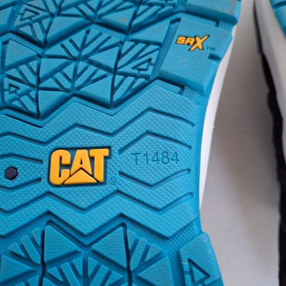 CAT Footwear Streamline 2.0 W’S ASTM/COMP TOE Black/Teal Women’s Shoe  6 NIB